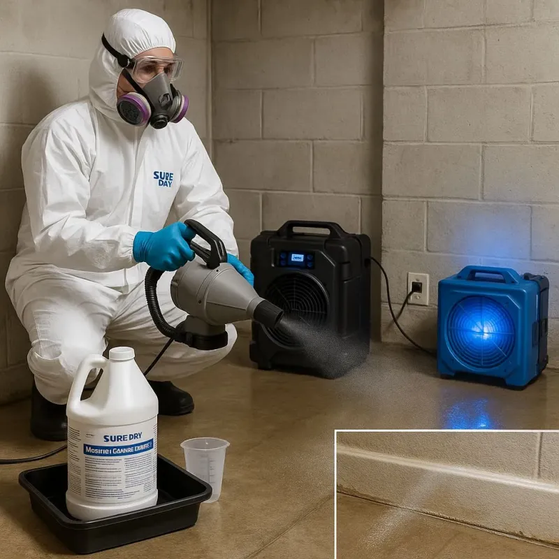 Sanitization and Odor Removal process in Olivarez, TX