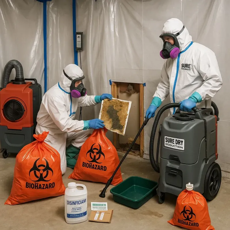 Contaminated Water Handling Protocols process in Olivarez, TX