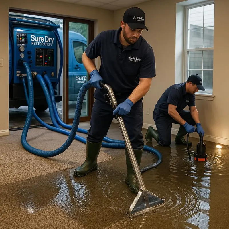 Water Extraction and Removal process in Olivarez, TX
